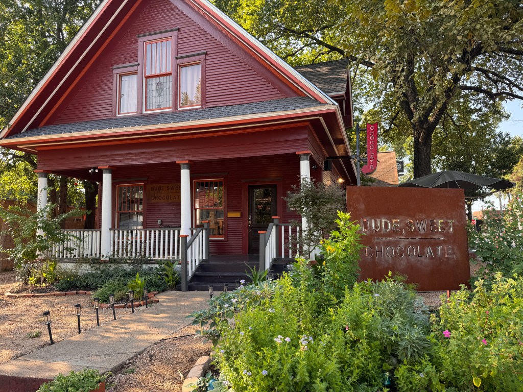 Dude, Sweet Chocolate, located in the heart of Bishop Arts in a lovingly renovated 125 year old Victorian.