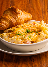 Chicken Cordon Bleu Baked Pasta